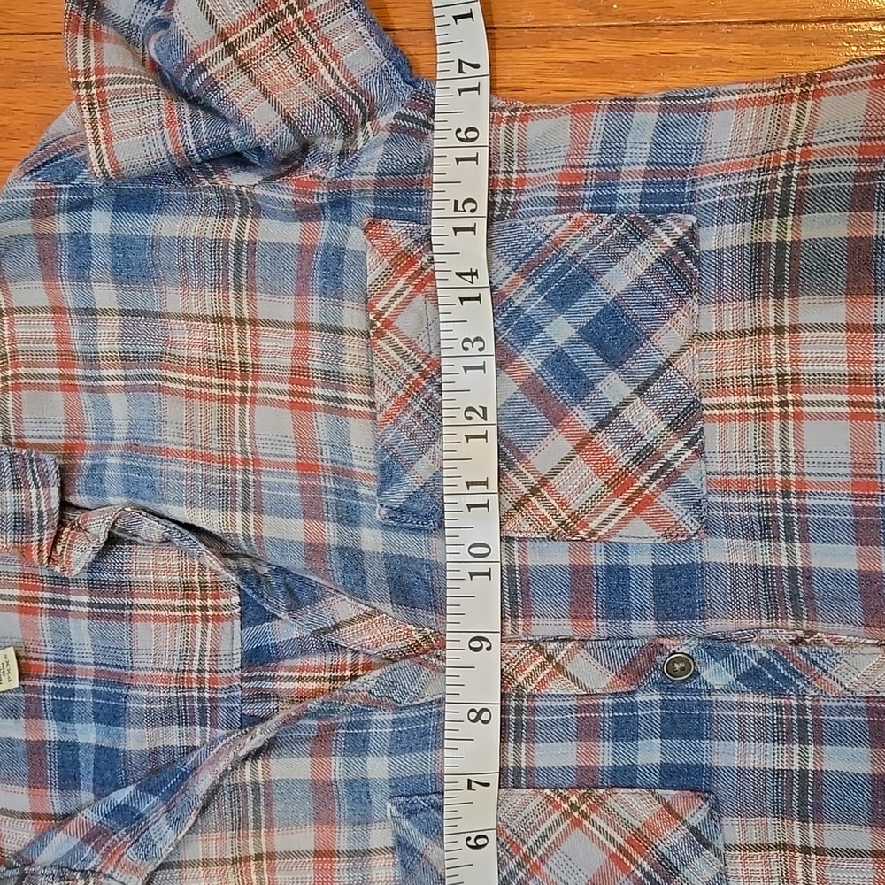 Cloth & Stone By Anthro Plaid Button Down Shirt Dress - Picture 5 of 9